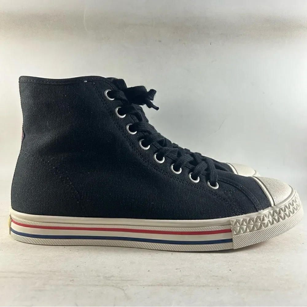 NEW Hood Rocket 66 HC Shoes Lace Up Sneakers Black Size Womens 9 Mens 7